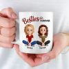 Custom Mug - Personalized Best Friend Birthday Gifts For Women - Sisters Forever Custom Mug - Personalized Best Friend Birthday Gifts For Women - Sisters Forever