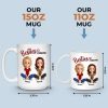 Custom Mug - Personalized Best Friend Birthday Gifts For Women - Sisters Forever Custom Mug - Personalized Best Friend Birthday Gifts For Women - Sisters Forever