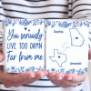 Custom Mug - Personalized Best Friend Birthday Gifts For Women - Wishing You Were Right Here Custom Mug - Personalized Best Friend Birthday Gifts For Women - Wishing You Were Right Here