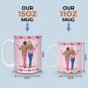 Custom Mug - Personalized Best Friend Birthday Gifts For Women, Besties, Sisters, BFF - Always Better Together Custom Mug - Personalized Best Friend Birthday Gifts For Women, Besties, Sisters, BFF - Always Better Together