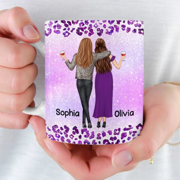 Custom Mug - Personalized Best Friend Birthday Gifts For Women, Besties, Sisters, BFF - Always Got Your Back Custom Mug - Personalized Best Friend Birthday Gifts For Women, Besties, Sisters, BFF - Always Got Your Back