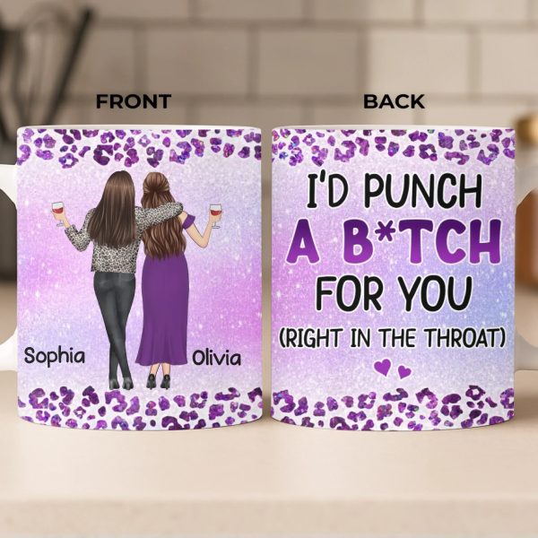 Custom Mug - Personalized Best Friend Birthday Gifts For Women, Besties, Sisters, BFF - Always Got Your Back Custom Mug - Personalized Best Friend Birthday Gifts For Women, Besties, Sisters, BFF - Always Got Your Back