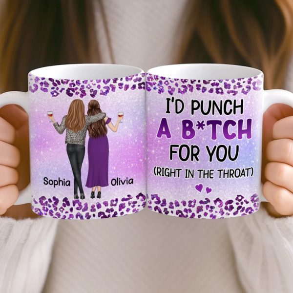 Custom Mug - Personalized Best Friend Birthday Gifts For Women, Besties, Sisters, BFF - Always Got Your Back Custom Mug - Personalized Best Friend Birthday Gifts For Women, Besties, Sisters, BFF - Always Got Your Back