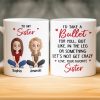Custom Mug - Personalized Best Friend Birthday Gifts For Women, Besties, Sisters, BFF - Bestie Smiles Brighten Every Day Custom Mug - Personalized Best Friend Birthday Gifts For Women, Besties, Sisters, BFF - Bestie Smiles Brighten Every Day