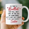 Custom Mug - Personalized Best Friend Birthday Gifts For Women, Besties, Sisters, BFF - Bestie Smiles Brighten Every Day Custom Mug - Personalized Best Friend Birthday Gifts For Women, Besties, Sisters, BFF - Bestie Smiles Brighten Every Day
