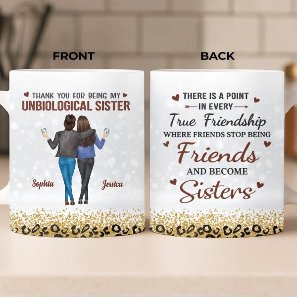 Custom Mug - Personalized Best Friend Birthday Gifts For Women, Besties, Sisters, BFF - Better With You Custom Mug - Personalized Best Friend Birthday Gifts For Women, Besties, Sisters, BFF - Better With You