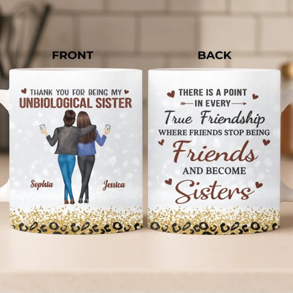 Custom Mug - Personalized Best Friend Birthday Gifts For Women, Besties, Sisters, BFF - Better With You Custom Mug - Personalized Best Friend Birthday Gifts For Women, Besties, Sisters, BFF - Better With You