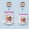Custom Mug - Personalized Best Friend Birthday Gifts For Women, Besties, Sisters, BFF - Energy Feels Like Home Custom Mug - Personalized Best Friend Birthday Gifts For Women, Besties, Sisters, BFF - Energy Feels Like Home