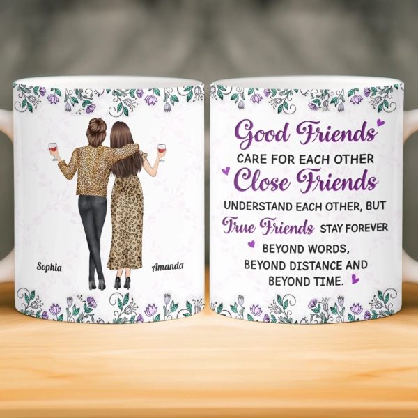 Custom Mug - Personalized Best Friend Birthday Gifts For Women, Besties, Sisters, BFF - Forever My Favorite Chaos Crew Custom Mug - Personalized Best Friend Birthday Gifts For Women, Besties, Sisters, BFF - Forever My Favorite Chaos Crew