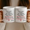 Custom Mug - Personalized Best Friend Birthday Gifts For Women, Besties, Sisters, BFF - My Favorite Human Chaos Custom Mug - Personalized Best Friend Birthday Gifts For Women, Besties, Sisters, BFF - My Favorite Human Chaos