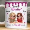 Custom Mug - Personalized Best Friend Birthday Gifts For Women, Besties, Sisters, BFF - My Peaceful Madness Custom Mug - Personalized Best Friend Birthday Gifts For Women, Besties, Sisters, BFF - My Peaceful Madness