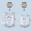 Custom Mug - Personalized Best Friend Birthday Gifts For Women, Besties, Sisters, BFF - Only Happy Vibes Here Custom Mug - Personalized Best Friend Birthday Gifts For Women, Besties, Sisters, BFF - Only Happy Vibes Here