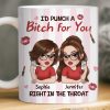 Custom Mug - Personalized Best Friend Birthday Gifts For Women, Besties, Sisters, BFF - Our Vibe Is Eternal Custom Mug - Personalized Best Friend Birthday Gifts For Women, Besties, Sisters, BFF - Our Vibe Is Eternal