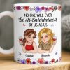 Custom Mug - Personalized Best Friend Birthday Gifts For Women, Besties, Sisters, BFF - Partners In Wine And Chaos Custom Mug - Personalized Best Friend Birthday Gifts For Women, Besties, Sisters, BFF - Partners In Wine And Chaos