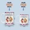 Custom Mug - Personalized Best Friend Birthday Gifts For Women, Besties, Sisters, BFF - Partners In Wine And Chaos Custom Mug - Personalized Best Friend Birthday Gifts For Women, Besties, Sisters, BFF - Partners In Wine And Chaos