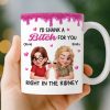 Custom Mug - Personalized Best Friend Birthday Gifts For Women, Besties, Sisters, BFF - Smiles Brewed Daily Custom Mug - Personalized Best Friend Birthday Gifts For Women, Besties, Sisters, BFF - Smiles Brewed Daily