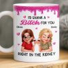Custom Mug - Personalized Best Friend Birthday Gifts For Women, Besties, Sisters, BFF - Smiles Brewed Daily Custom Mug - Personalized Best Friend Birthday Gifts For Women, Besties, Sisters, BFF - Smiles Brewed Daily