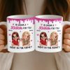 Custom Mug - Personalized Best Friend Birthday Gifts For Women, Besties, Sisters, BFF - Smiles Brewed Daily Custom Mug - Personalized Best Friend Birthday Gifts For Women, Besties, Sisters, BFF - Smiles Brewed Daily