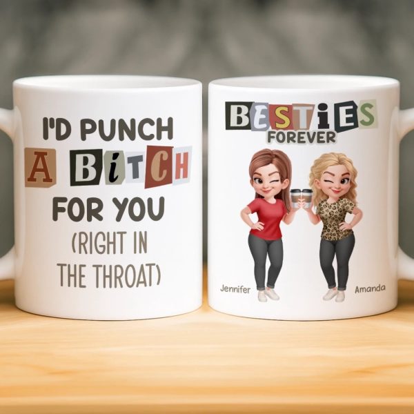 Custom Mug - Personalized Best Friend Birthday Gifts For Women, Besties, Sisters, BFF - Stay Wild Stay Close Custom Mug - Personalized Best Friend Birthday Gifts For Women, Besties, Sisters, BFF - Stay Wild Stay Close