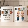 Custom Mug - Personalized Best Friend Birthday Gifts For Women, Besties, Sisters, BFF - Stay Wild Stay Close Custom Mug - Personalized Best Friend Birthday Gifts For Women, Besties, Sisters, BFF - Stay Wild Stay Close