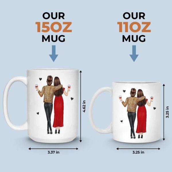 Custom Mug - Personalized Best Friend Birthday Gifts For Women, Besties, Sisters, BFF - Thank You For Being My Unpaid Therapist Custom Mug - Personalized Best Friend Birthday Gifts For Women, Besties, Sisters, BFF - Thank You For Being My Unpaid Therapist