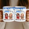 Custom Mug - Personalized Best Friend Birthday Gifts For Women, Besties, Sisters, BFF - Together Through Every Chapter Custom Mug - Personalized Best Friend Birthday Gifts For Women, Besties, Sisters, BFF - Together Through Every Chapter