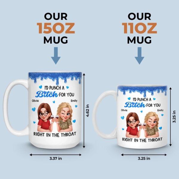 Custom Mug - Personalized Best Friend Birthday Gifts For Women, Besties, Sisters, BFF - Together Through Every Chapter Custom Mug - Personalized Best Friend Birthday Gifts For Women, Besties, Sisters, BFF - Together Through Every Chapter