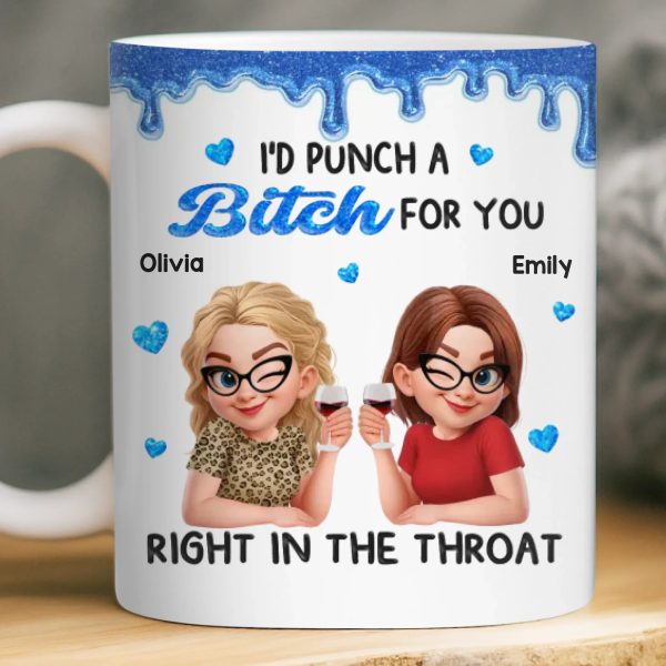Custom Mug - Personalized Best Friend Birthday Gifts For Women, Besties, Sisters, BFF - Together Through Every Chapter Custom Mug - Personalized Best Friend Birthday Gifts For Women, Besties, Sisters, BFF - Together Through Every Chapter
