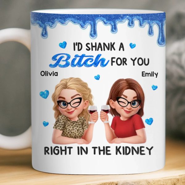 Custom Mug - Personalized Best Friend Birthday Gifts For Women, Besties, Sisters, BFF - Together Through Every Chapter Custom Mug - Personalized Best Friend Birthday Gifts For Women, Besties, Sisters, BFF - Together Through Every Chapter
