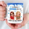 Custom Mug - Personalized Best Friend Birthday Gifts For Women, Besties, Sisters, BFF - Together Through Every Chapter Custom Mug - Personalized Best Friend Birthday Gifts For Women, Besties, Sisters, BFF - Together Through Every Chapter