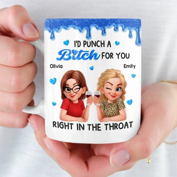 Custom Mug - Personalized Best Friend Birthday Gifts For Women, Besties, Sisters, BFF - Together Through Every Chapter Custom Mug - Personalized Best Friend Birthday Gifts For Women, Besties, Sisters, BFF - Together Through Every Chapter