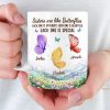 Custom Mug - Personalized Best Friend Birthday Gifts For Women, Besties, Sisters, BFF - True Friends Forever Always