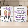 Custom Mug - Personalized Best Friend Birthday Gifts For Women, Besties, Sisters, BFF - You Balance My Crazy Custom Mug - Personalized Best Friend Birthday Gifts For Women, Besties, Sisters, BFF - You Balance My Crazy