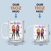 Custom Mug - Personalized Best Friend Birthday Gifts For Women, Besties, Sisters, BFF - You Balance My Crazy Custom Mug - Personalized Best Friend Birthday Gifts For Women, Besties, Sisters, BFF - You Balance My Crazy
