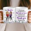 Custom Mug - Personalized Best Friend Birthday Gifts For Women, Besties, Sisters, BFF - You Balance My Crazy Custom Mug - Personalized Best Friend Birthday Gifts For Women, Besties, Sisters, BFF - You Balance My Crazy