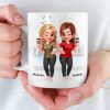 Custom Mug - Personalized Best Friend Birthday Gifts For Women, Besties, Sisters, BFF - You Make My Heart Smile Custom Mug - Personalized Best Friend Birthday Gifts For Women, Besties, Sisters, BFF - You Make My Heart Smile