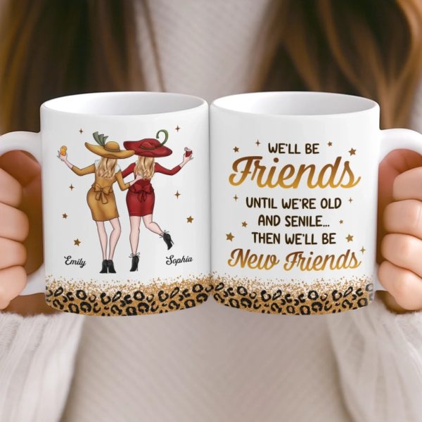 Custom Mug - Personalized Best Friend Birthday Gifts For Women, Besties, Sisters, BFF - You Make My World Loud Custom Mug - Personalized Best Friend Birthday Gifts For Women, Besties, Sisters, BFF - You Make My World Loud