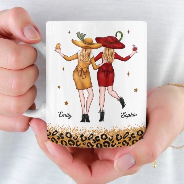 Custom Mug - Personalized Best Friend Birthday Gifts For Women, Besties, Sisters, BFF - You Make My World Loud Custom Mug - Personalized Best Friend Birthday Gifts For Women, Besties, Sisters, BFF - You Make My World Loud