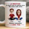 Custom Mug - Personalized Birthday Gifts For Brother, Sister - Our Family Our Joy Custom Mug - Personalized Birthday Gifts For Brother, Sister - Our Family Our Joy