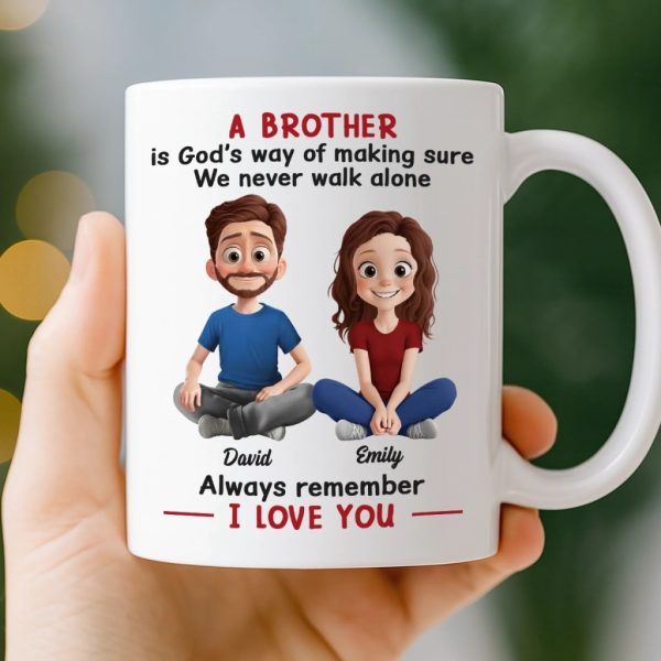 Custom Mug - Personalized Birthday Gifts For Brother, Sister - Our Family Our Joy Custom Mug - Personalized Birthday Gifts For Brother, Sister - Our Family Our Joy