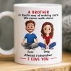 Custom Mug - Personalized Birthday Gifts For Brother, Sister - Our Family Our Joy Custom Mug - Personalized Birthday Gifts For Brother, Sister - Our Family Our Joy