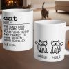 Custom Mug - Personalized Birthday Gifts For Cat Lovers, Cat Mom And Dad - Life Is Softer With Cats Custom Mug - Personalized Birthday Gifts For Cat Lovers, Cat Mom And Dad - Life Is Softer With Cats