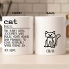 Custom Mug - Personalized Birthday Gifts For Cat Lovers, Cat Mom And Dad - Life Is Softer With Cats Custom Mug - Personalized Birthday Gifts For Cat Lovers, Cat Mom And Dad - Life Is Softer With Cats