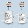 Custom Mug - Personalized Birthday Gifts For Cat Lovers, Cat Mom And Dad - Life Is Softer With Cats Custom Mug - Personalized Birthday Gifts For Cat Lovers, Cat Mom And Dad - Life Is Softer With Cats