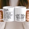 Custom Mug - Personalized Birthday Gifts For Cat Lovers, Cat Mom And Dad - Life Is Softer With Cats Custom Mug - Personalized Birthday Gifts For Cat Lovers, Cat Mom And Dad - Life Is Softer With Cats