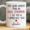 Custom Mug - Personalized Birthday Gifts For Coworker, Work Bestie - Chaotic But Productive Custom Mug - Personalized Birthday Gifts For Coworker, Work Bestie - Chaotic But Productive