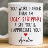 Custom Mug - Personalized Birthday Gifts For Coworker, Work Bestie - Chaotic But Productive Custom Mug - Personalized Birthday Gifts For Coworker, Work Bestie - Chaotic But Productive
