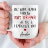 Custom Mug - Personalized Birthday Gifts For Coworker, Work Bestie - Chaotic But Productive Custom Mug - Personalized Birthday Gifts For Coworker, Work Bestie - Chaotic But Productive