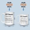 Custom Mug - Personalized Birthday Gifts For Coworker, Work Bestie - Money Earned By A Woman Custom Mug - Personalized Birthday Gifts For Coworker, Work Bestie - Money Earned By A Woman