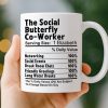 Custom Mug - Personalized Birthday Gifts For Coworker, Work Bestie - Teamwork Fueled By Coffee And Chaos Custom Mug - Personalized Birthday Gifts For Coworker, Work Bestie - Teamwork Fueled By Coffee And Chaos